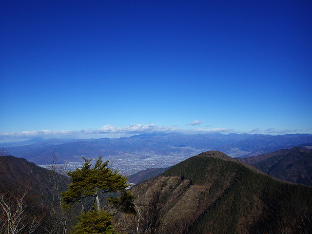 釈迦ヶ岳登山道