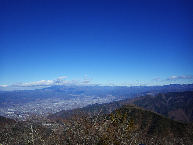 釈迦ヶ岳登山道