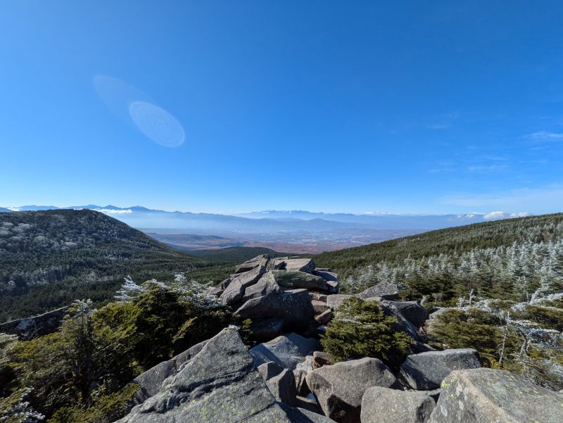 茶臼山・縞枯山