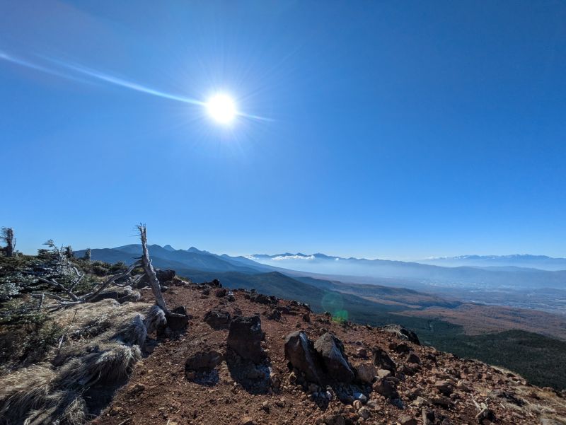 茶臼山・縞枯山