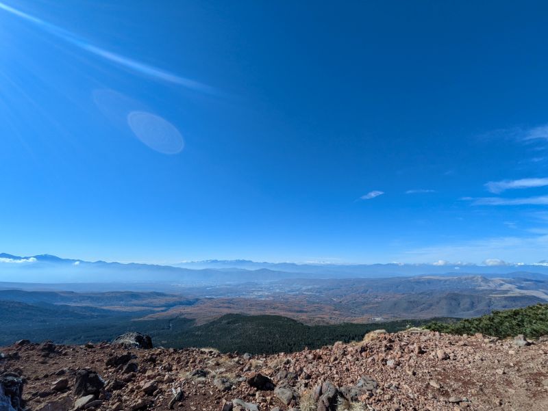 茶臼山・縞枯山