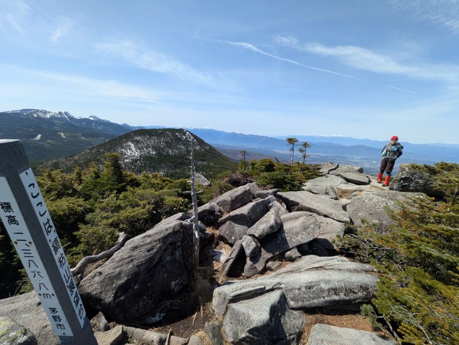 茶臼山・縞枯山