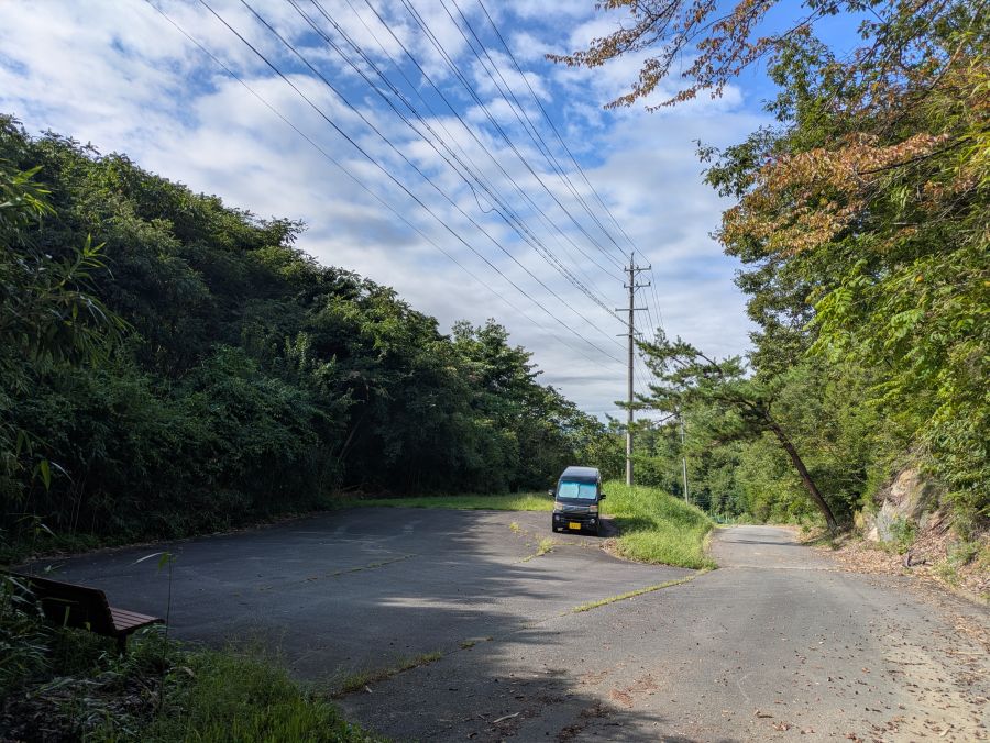 虚空蔵山と四賀キャニオン