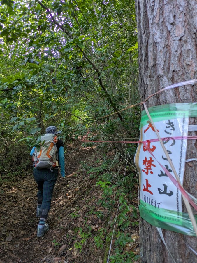 虚空蔵山と四賀キャニオン