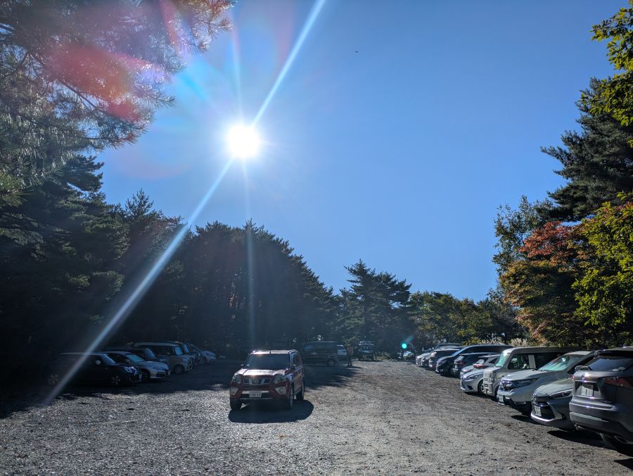 編笠山