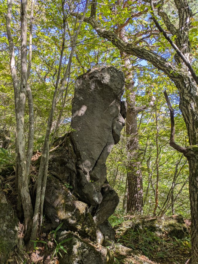 編笠山