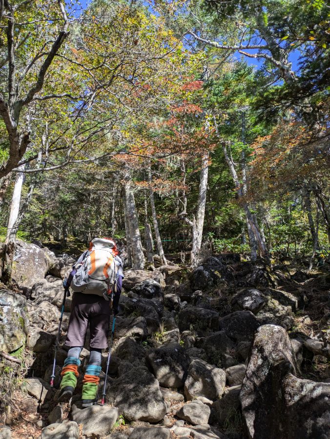 編笠山