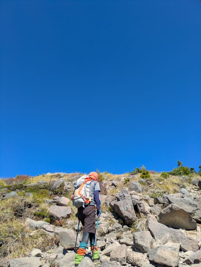 編笠山