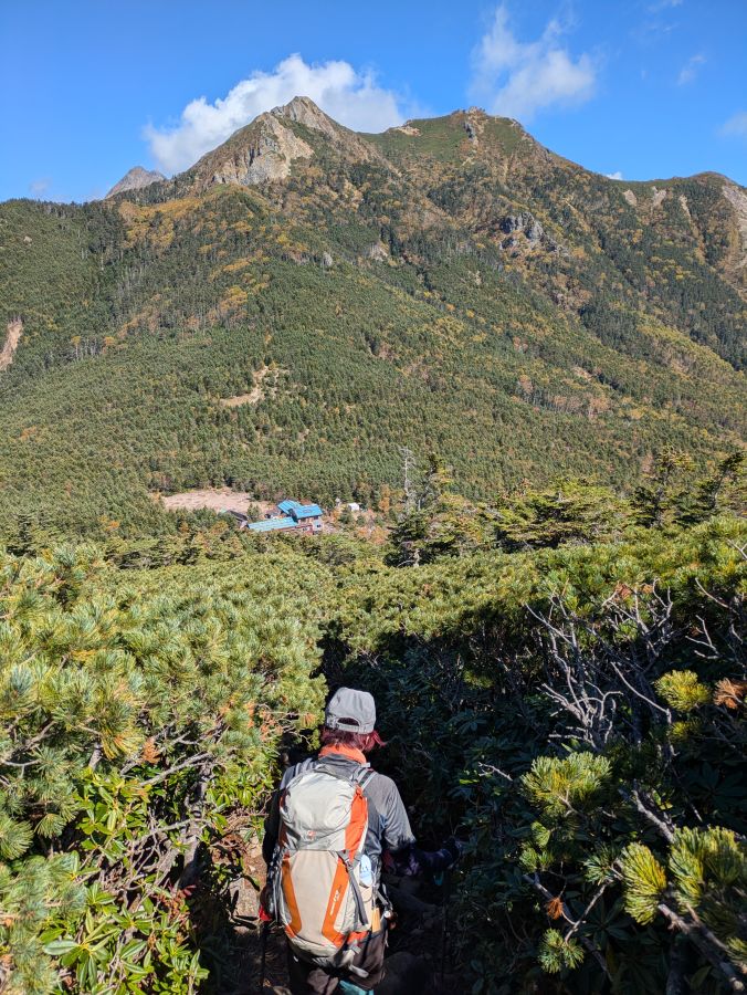 編笠山