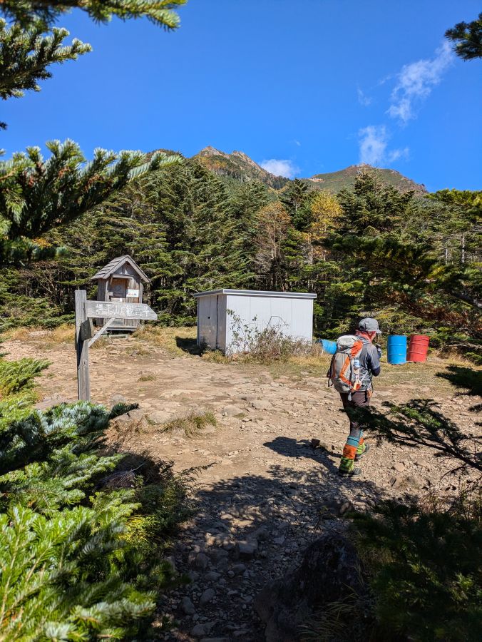 編笠山